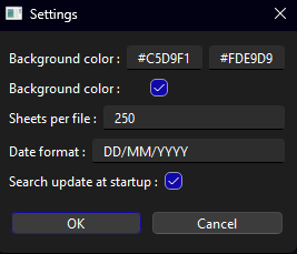 GUI Settings